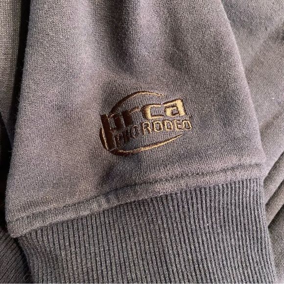 2012 Wrangler NFR LAS VEGAS Finals Pro RODEO Gear Zip Up Hoodie Size M - Picture 11 of 13